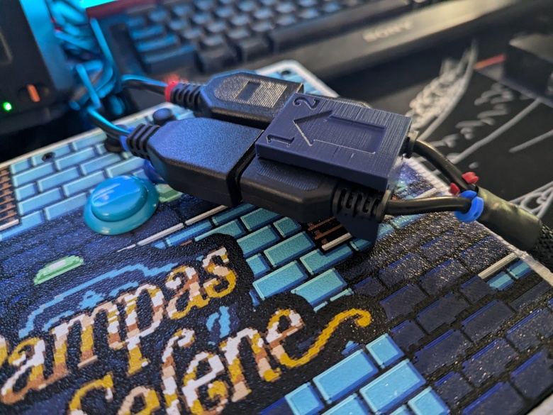 Pampas & Selene MSX Joystick by Pixel Memories - Pixel