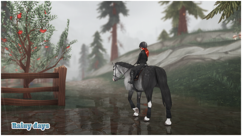 ANIMATED Rainy day - Star Stable online RESHADE Shader - Nusanelle 's ...