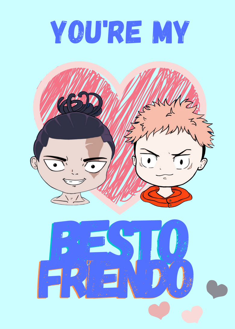 Jujutsu Kaisen Besto Friendo card - Alightnovelist's Ko-fi Shop - Ko-fi ...