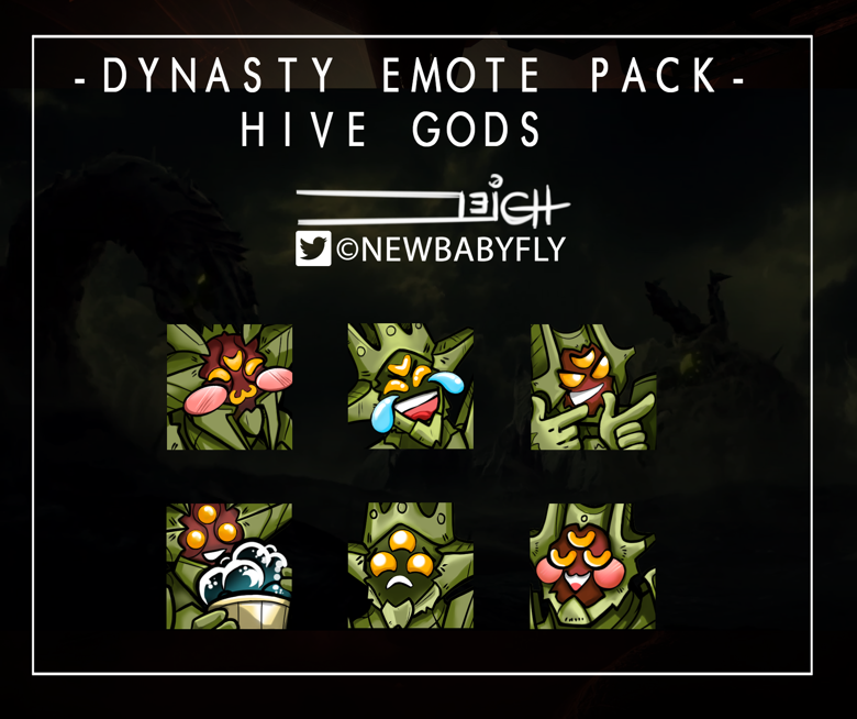 Destiny 2 Inspired Twitch Emotes GG Love Rage Dono (Download Now) 