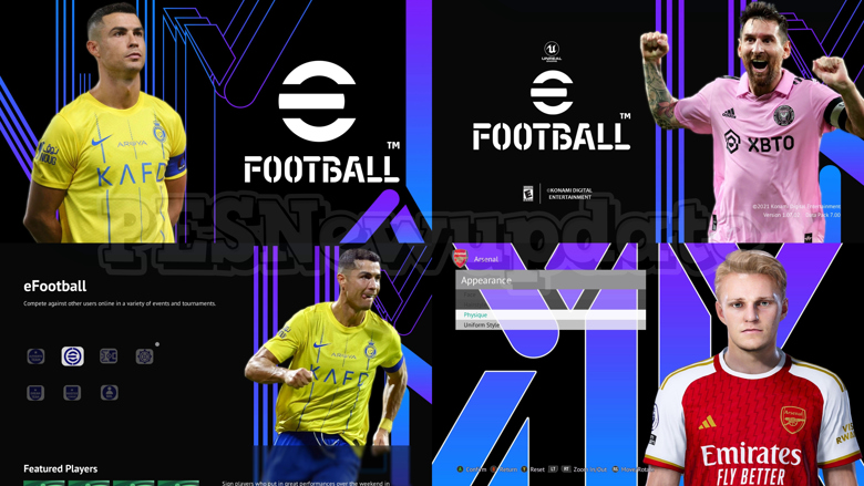 WARBIXIN CUSUB UPDATE KA WAYN EE EFOOTBALL 2024 #pes2021 #effotballpes