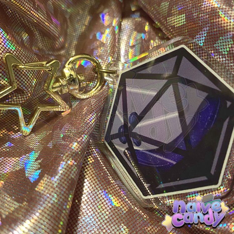 Galaxy D20 keychain