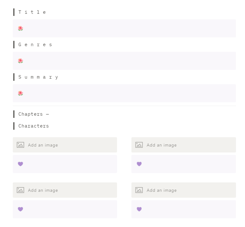 dashboard notion template