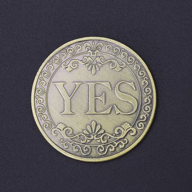 上質な手触り】イエス ・ノー・コイン YES NO COIN - Makko