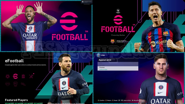 PES 2021 Menu Mod FIFA 22 by PESNewupdate ~