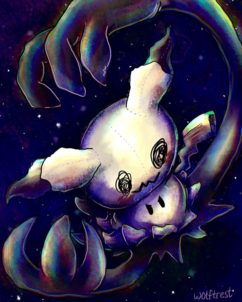 Holographic) Shiny Mimikyu Print · PRINCEOFSPIRITS · Online Store Powered  by Storenvy