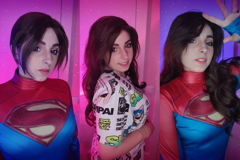 Supergirl FLASH selfie set - Mina_Starliart's Ko-fi Shop - Ko-fi ️ ...