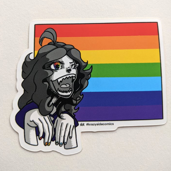 KrazySide Pride Sticker - Krazysidhe's Ko-fi Shop - Ko-fi ️ Where ...