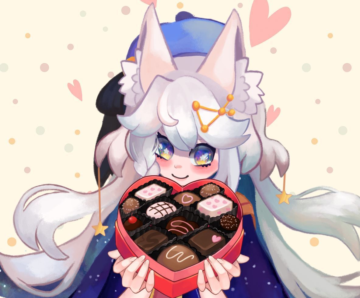 Vtuber asset | valentine chocolate | Live2D version - Marinki's Ko-fi ...