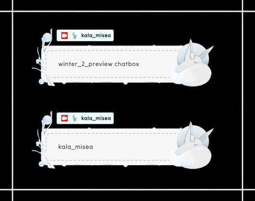 TWITCH CHATBOX_WinterPack - Coalla_Leaf's Ko-fi Shop