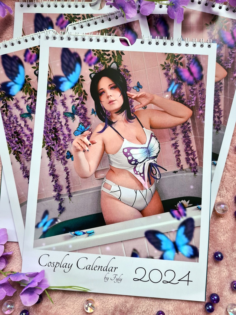 Cosplay Calendar 2024 by Fyly Fyly Artworks Cosplays s Ko fi Shop