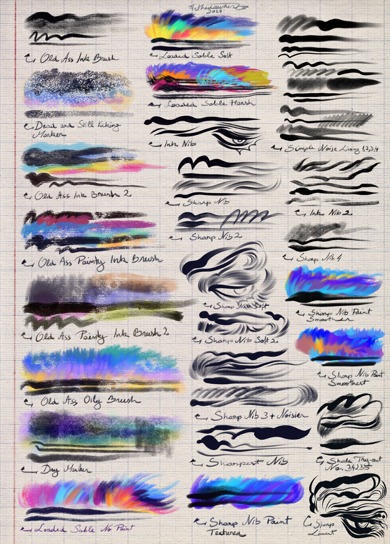 Dawner’s Procreate Brush Pack Vol. 10 - thedawner's Ko-fi Shop - Ko-fi ...