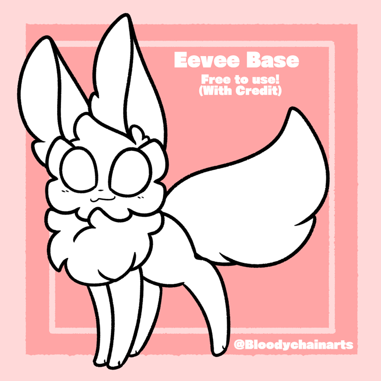 Eeveelutions Bases (+34 add-ons) - BloomingHead's Ko-fi Shop - Ko