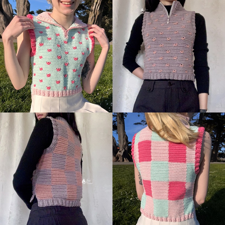 The Kardia Vest Crochet Pattern - Croche.burmese's Ko-fi Shop - Ko-fi ️ ...