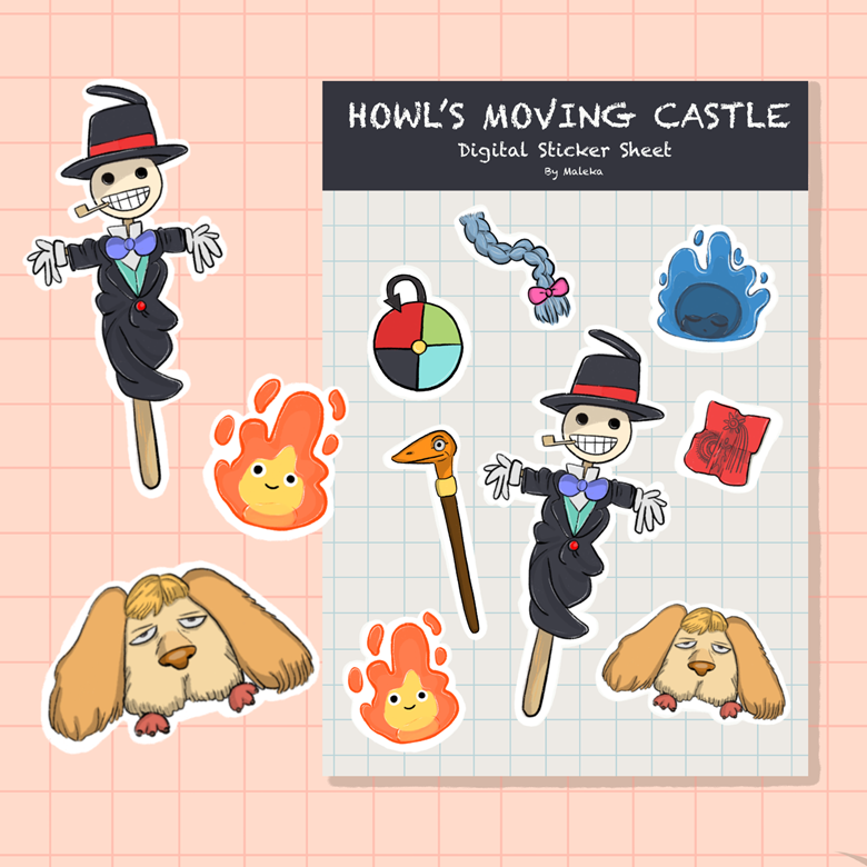 Magical Castle  Sticker for Sale by Madi Elizabeth