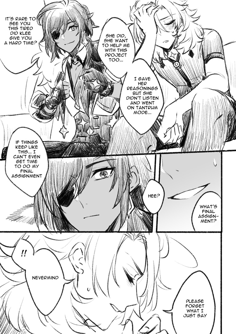 Kaeya x Albedo short Comic #1 - Ko-fi.com - Ko-fi ️ Where creators get ...