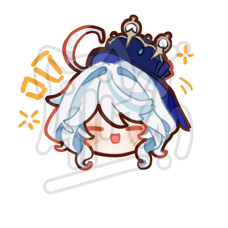 Emojis/ stickers-furina - Lilith's Ko-fi Shop - Ko-fi ️ Where creators ...