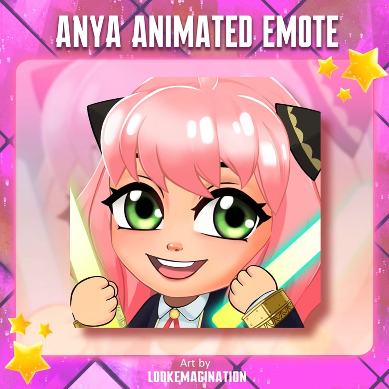 Anya Animated Emote 