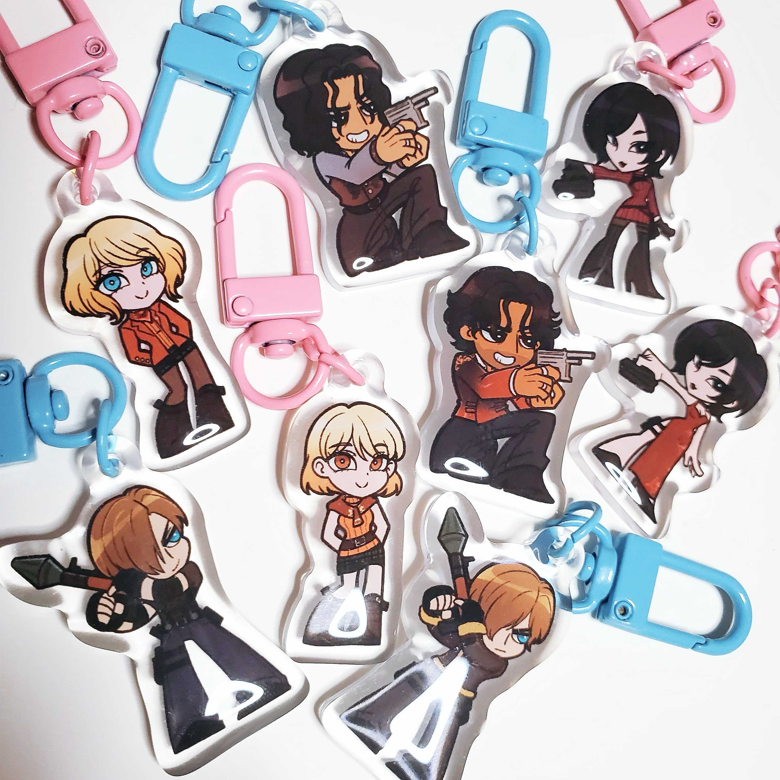 Resident Evil 4 1 5 Charms 4 Characters Krystal Melodie S Ko Fi   9d97232b 81b1 4890 Bb44 Ad03a2caf9a8 Img 3335 