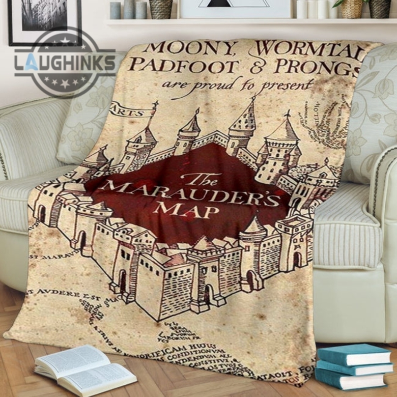 Harry potter 2024 blanket marauders map