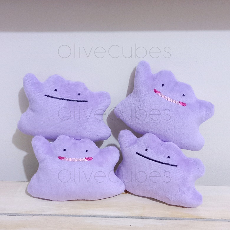 Ditto Poké Plush - 8 In.