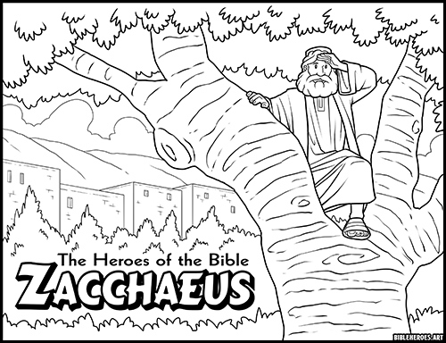 The Heroes of the Bible Coloring Pages Bundle Pack 4 - The Heroes of