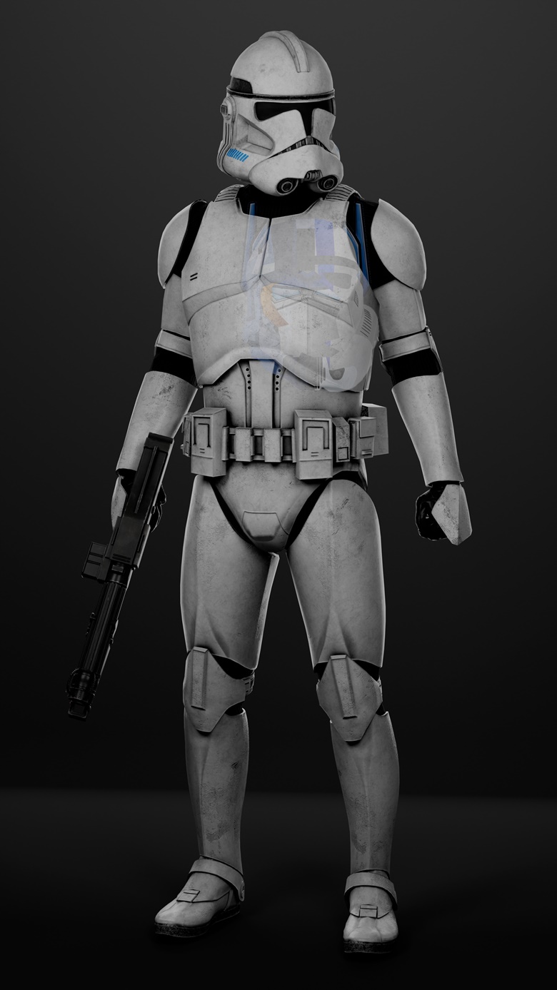 Phase 2 Clone Trooper Base (8K Textures) - CommanderPrime's Ko-fi Shop ...