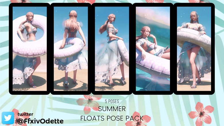 Seasons Summer Female Poses Ffxivodette S Ko Fi Shop Ko Fi Where Creators Get