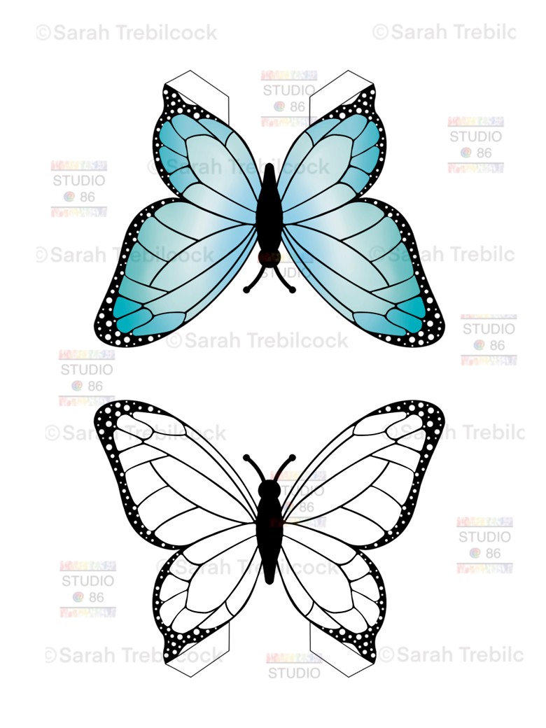 3D Pop Butterflies – Creative Teaching Press