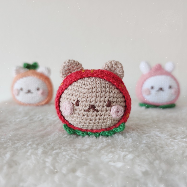 Plush Yarn Baby Fruit & Vegetables – Red Bank Artisan Collective