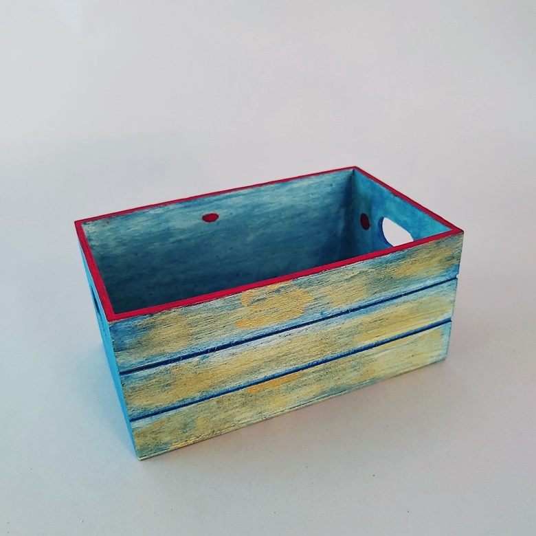 Om Keepsake Wooden Box, Pyrite Om, Turquoise. Aqua Aura, Home