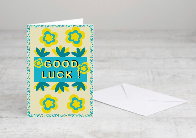 Good Luck Greeting Card - Tomasz's Ko-fi Shop - Ko-fi ️ Where creators ...