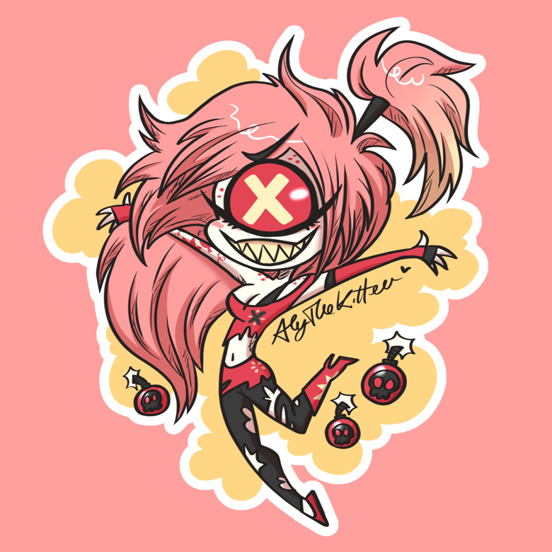 Hazbin Hotel & Helluva Boss Stickers Part2 (PREORDER) - AlyTheKitten's ...