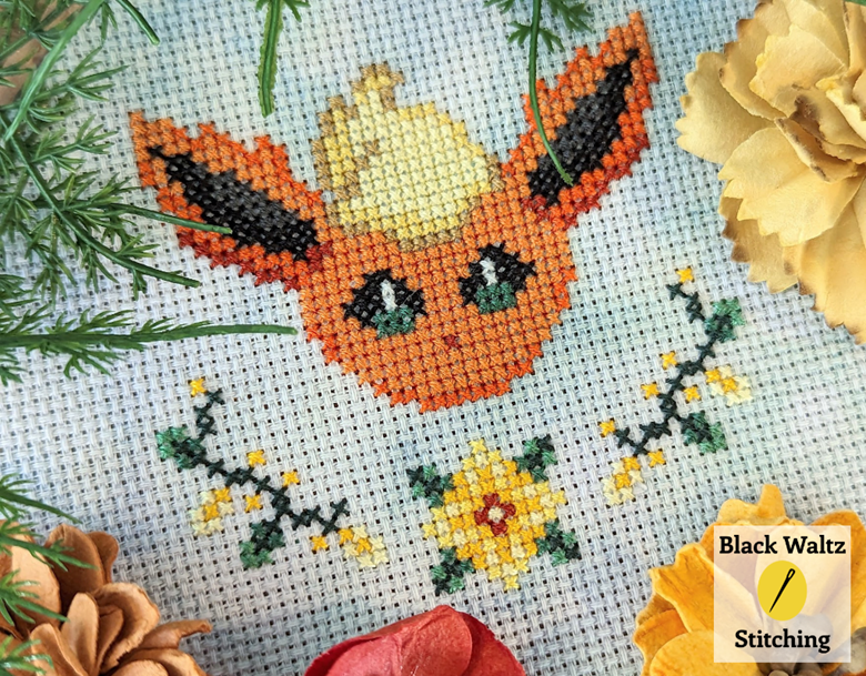 Pokemon Yellow Cross Stitch Pattern instant Download PDF 