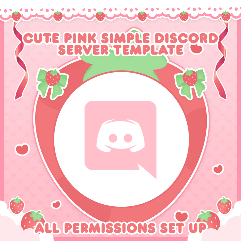 Discord Template : Pink - kidney's Ko-fi Shop - Ko-fi ️ Where creators ...