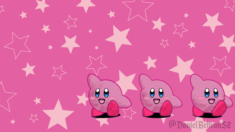 Kirby among Stars Aesthetic Wallpapers - Aesthetic Kirby Wallpapers