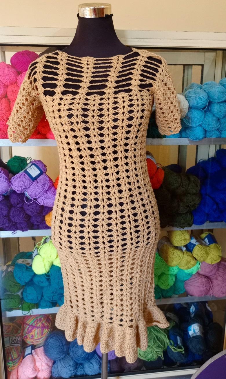 Crochet Eleanor Dress Pattern - Thisisfrances's Ko-fi Shop - Ko-fi ️ ...