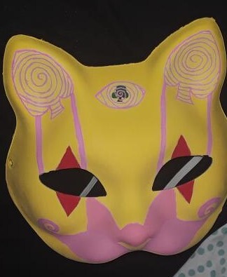 Wilford Warfstache Cat Mask - Liru's Ko-fi Shop