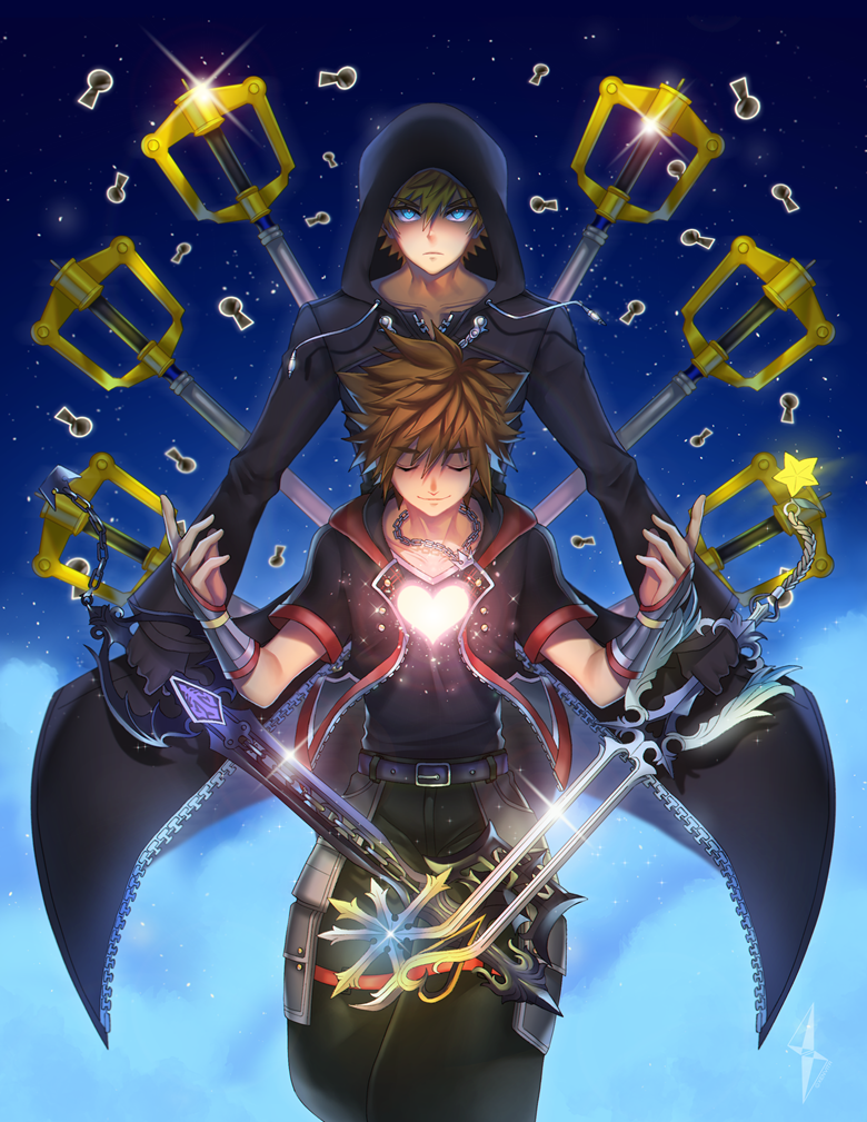 Kingdom Hearts Sora And Roxas Print Xenvitas Ko Fi Shop Ko Fi ️ Where Creators Get Support 4696