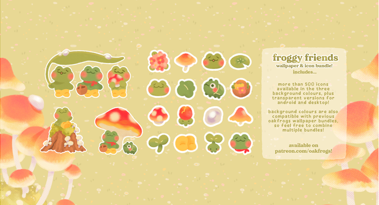 ✿ sanrio friends! ꒰ wallpaper & icon bundle! ꒱ - oakfrogs! ✸'s