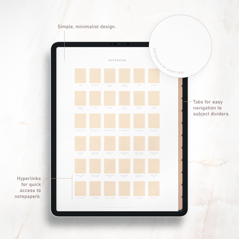 Cuaderno Digital Simple Notebook — Medley Studies - Buymeacoffee