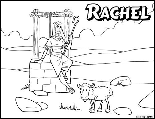 The Heroes of the Bible Coloring Pages Bundle Pack 3 - The Heroes of