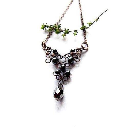 Black Lace Necklace Tutorial - Kica Bijoux's Ko-fi Shop - Ko-fi ️ Where ...