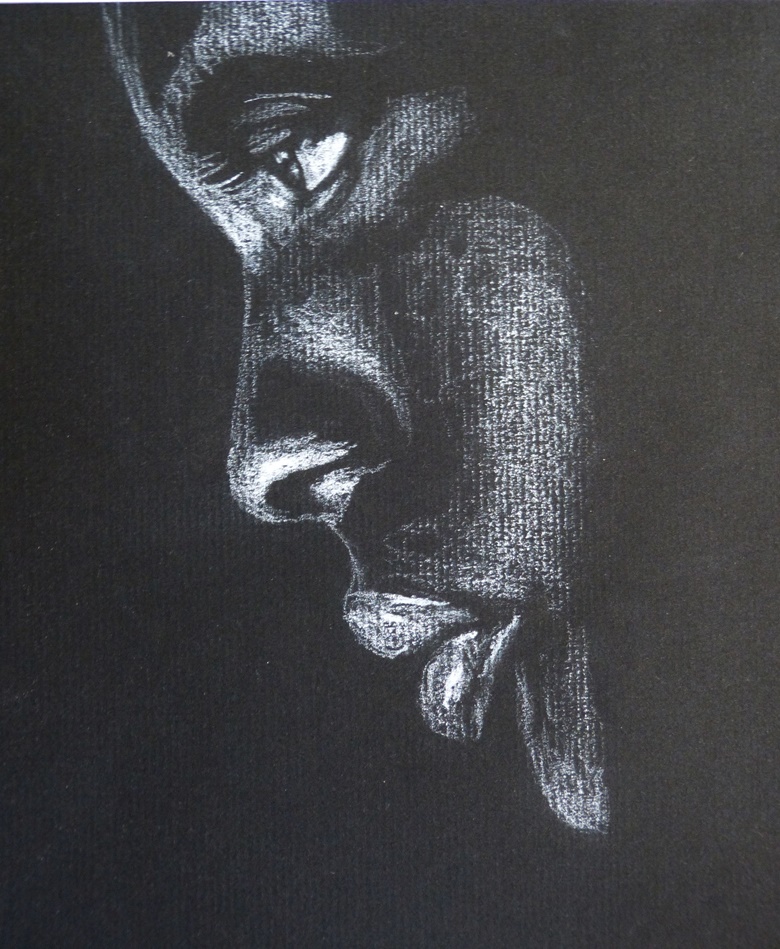 How To Draw - Drawing on black paper is a beautiful art .