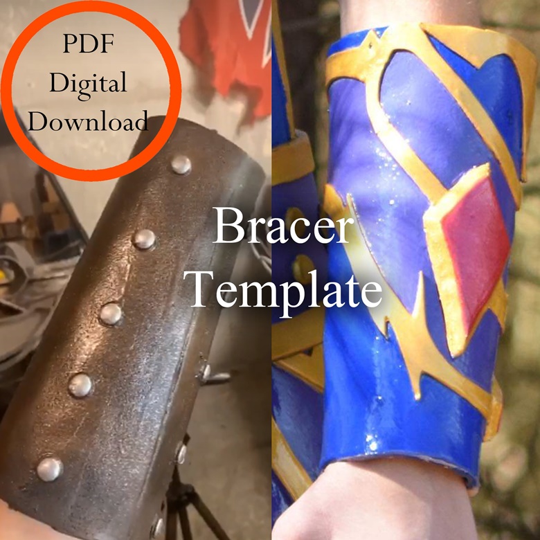 Basic Shoulder and Bracer PDF Patterns - Annie, Putt