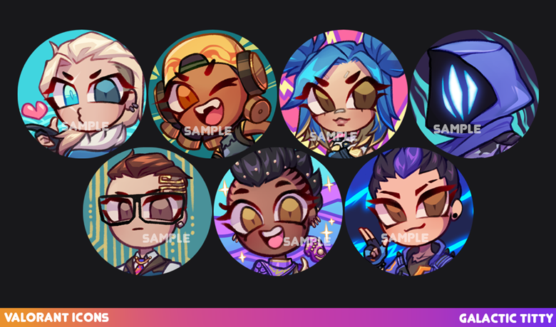 Valorant Icons V2 - Galactic Titty's Ko-fi Shop - Ko-fi ️ Where ...