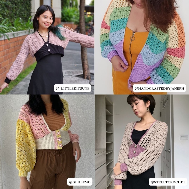 Tiffany Cardigan Crochet Pattern - Janelle's Ko-fi Shop - Ko-fi ️ Where ...