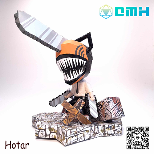 Anime/Manga [Chainsaw Man] デンジ Denji Chibi with Hybrid
