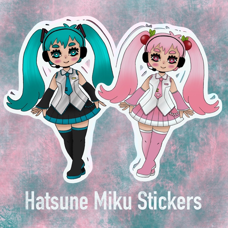 Hatsune Miku Chibi Stickers - Cottoncandy.pudin's Ko-fi Shop - Ko-fi ❤️  Where creators get support from fans through donations, memberships, shop  sales and more! The original 'Buy Me a Coffee' Page.