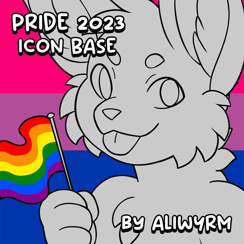 Free PRIDE! Icon Base!